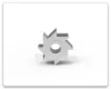 Picture of Impeller for TopAir 190/ 198/ 398 / 698/ 795/ 798/ 895/ 898 Turbine Cartridge